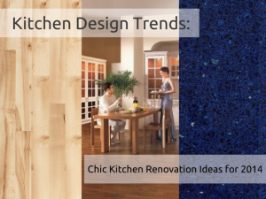 Kitchen design trends 2014