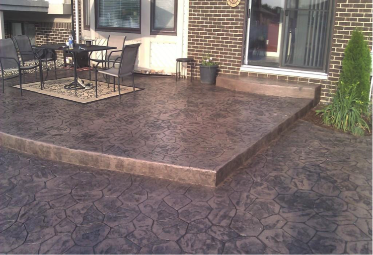 Pros And Cons Of Stamped Concrete Vs Interlock Pavers Imagineer Remodeling - Cement Patio Versus Pavers