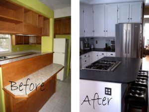 Small Kitchen Remodel Before After Imagineer Remodeling
